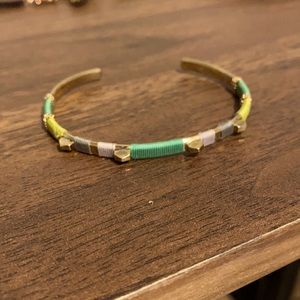 Stella Dot adjustable gold cuff